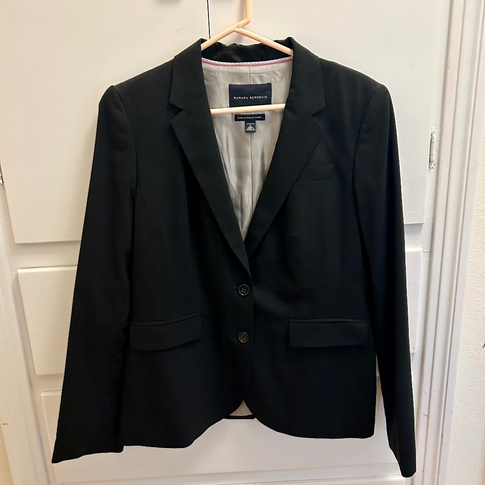 Black Blazer Banana Republic